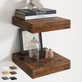 12 Inch Square Floating Shelves by Marsmiles