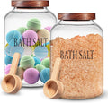 1 Sets 74 oz Large Bath Salt Container by SiliFine