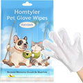 Dog Wipes Cleaning Deodorizing & Washing Gloves by Homtyler