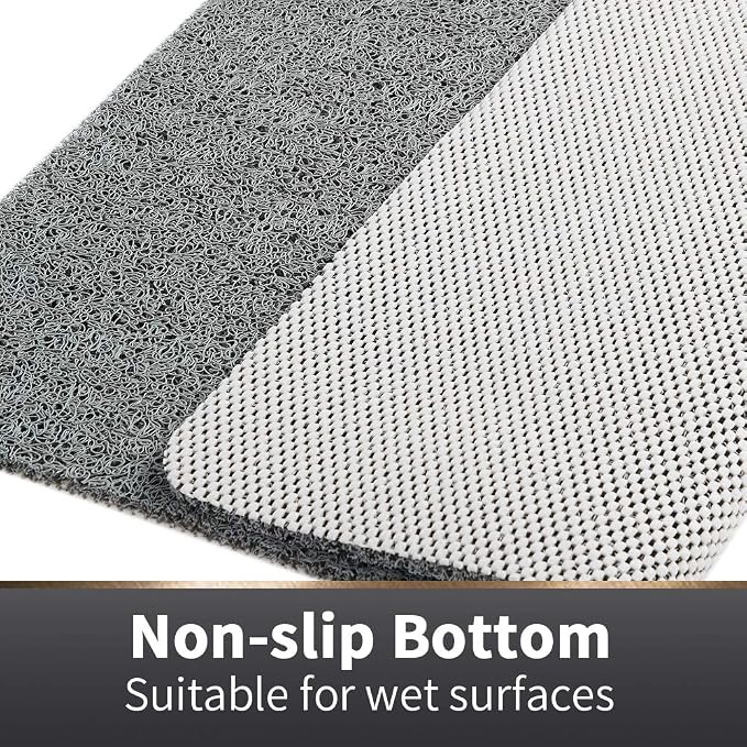 Asvin Soft Textured Bath, Tub Mat, 47x16 Inch, Phthalate Free, Non Slip Comfort - Image 5