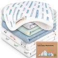 6-Pack Cotton Baby Washcloths for Newborn by KeaBabies