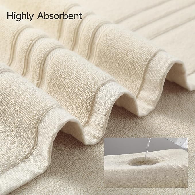 REDKISS 6 Piece Luxury Bath Towel Set - Image 5