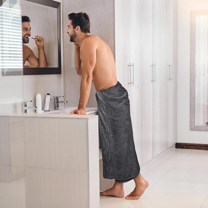 Utopia Towels Luxurious Jumbo Bath Sheet 2 Piece, 600 GSM, 35 by 70 Inches - Image 3