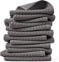 Cleanbear Classic Waffle Washcloths, 100% Cotton Face Towels, Absorbent and by Cleanbear