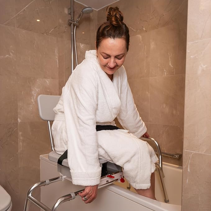 Eagle Health Supplies Sliding Shower Chair Tub Transfer Bench - Image 4