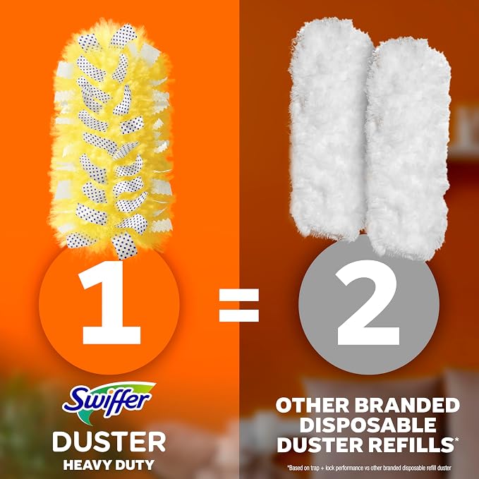 Swiffer Duster Kit with 6 ft Super Extendable Handle, Heavy Duty Starter Kit - Image 9