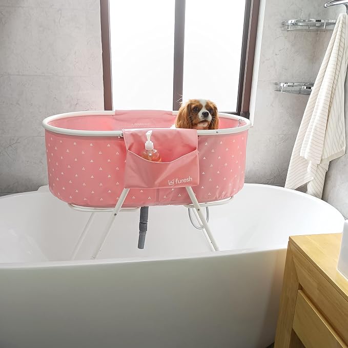 Furesh Little Dipper Dog Bath Tub and Wash Station - Image 7