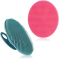 Soft Silicone Body Cleansing Brush Shower Scrubber, Gentle Exfoliating and by INNERNEED