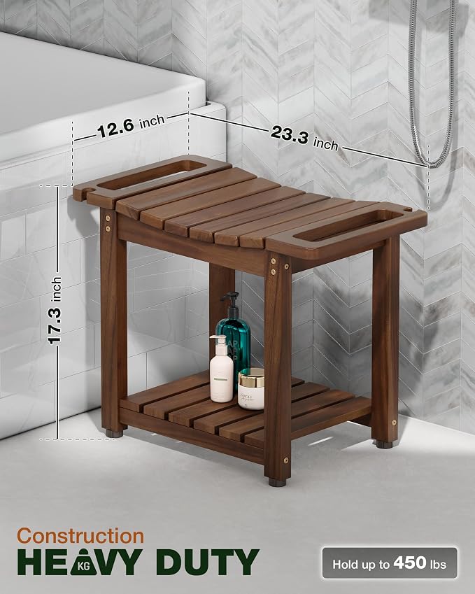 BLUEWEST Shower Bench Seat - Image 3