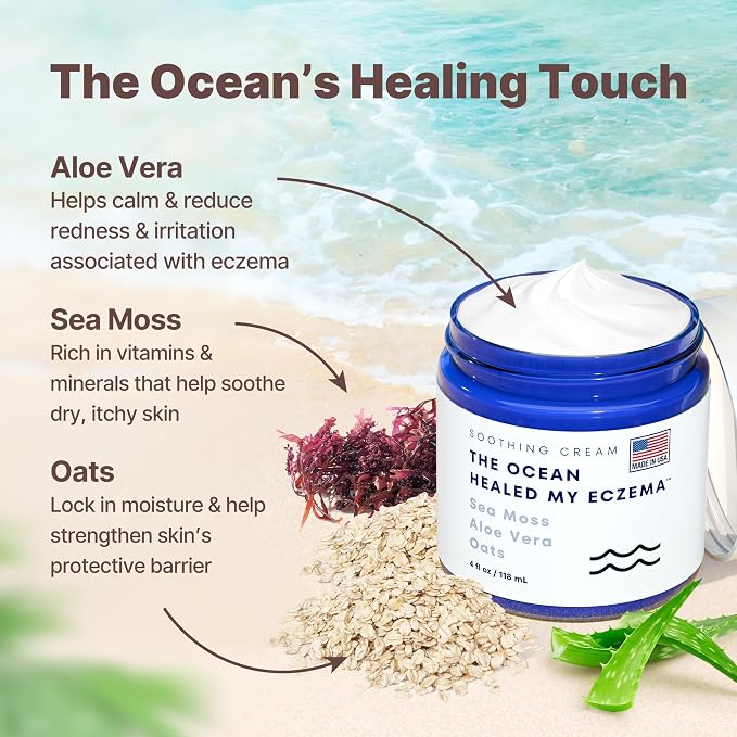 The Ocean Healed My Eczema Natural & Soothing Eczema Cream - Image 3