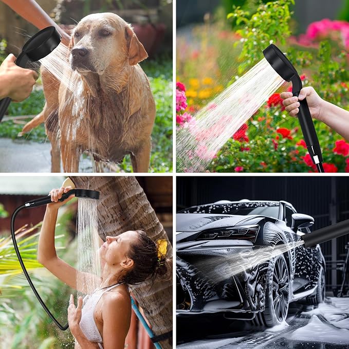 Portable Shower for Camping, 10000mAh Rechargeable Camping Shower - Image 9