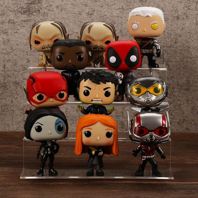 9 Inch Acrylic Shelf for Perfume Organizer, 4 Tier Funko POP Shelves, Cologne - Image 5