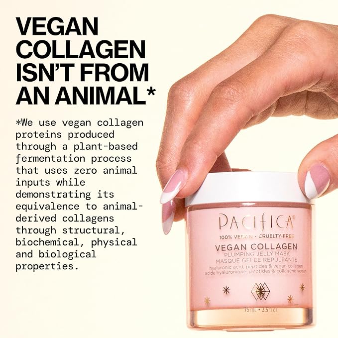 Pacifica Vegan Collagen Plumping Jelly Mask – Overnight Hydrating Face Mask - Image 3