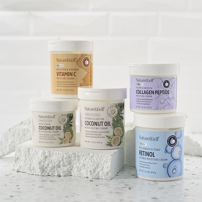 NATURE WELL Hydrate & Soften Coconut Oil Moisturizing Cream - Image 10