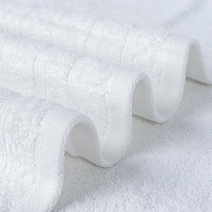 Avalon Towels Bath Towels Set of 4, Size 30 x 60 Inches, Highly Soft and - Image 4