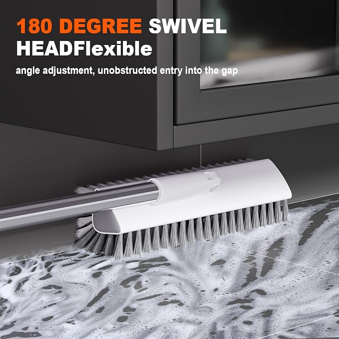Grout Brush, Heavy-Duty Tile and Shower Floor Scrub Brush - Image 4