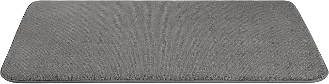 American Soft Linen 21x32 Fluffy Foamed Slip Reducer Bath Rug, Machine Washable - Image 6