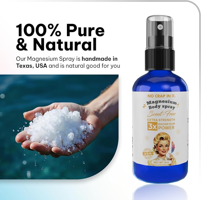 No Crap In It Magnesium Spray, Triple Action!- Your Way to Wellness | Immediate - Image 5