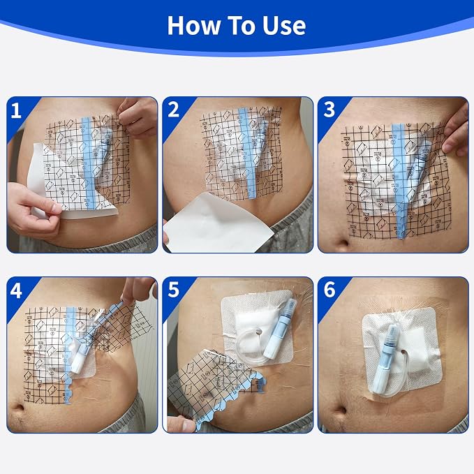 50 Pcs Waterproof Dialysis Port Shower Cover Shields, Tattoo Cover PD Catheter - Image 5