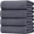 Homaxy 100% Cotton Oversized Waffle Weave Kitchen Dish Towels, Ultra Soft by Homaxy