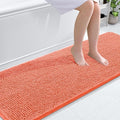OLANLY Bathroom Rugs 70x24, Extra Soft Absorbent Chenille Bath Rugs, Rubber by OLANLY
