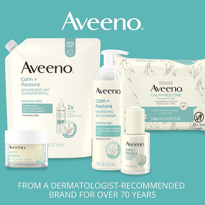 Aveeno Calm + Restore Skin Therapy Balm, Soothing & Moisturizing Skin Protectant - Image 7