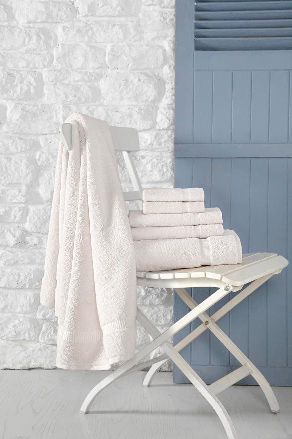 SALBAKOS 100% Turkish Cotton 6-Piece Towel Set | Heirloom Quality Hotel & Spa - Image 5