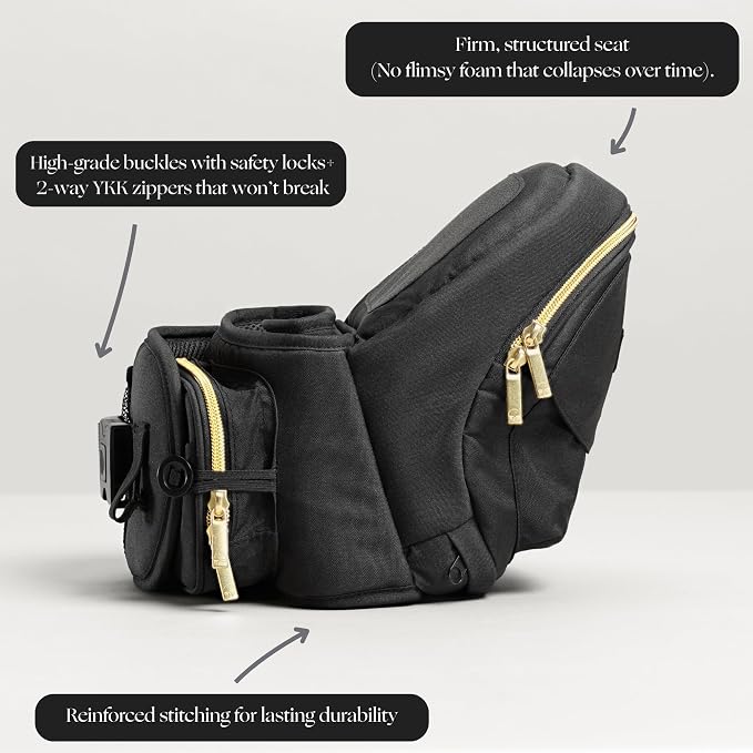 Tushbaby The Original Premium Quality Hip Seat Carrier – Safety-Certified Baby - Image 2
