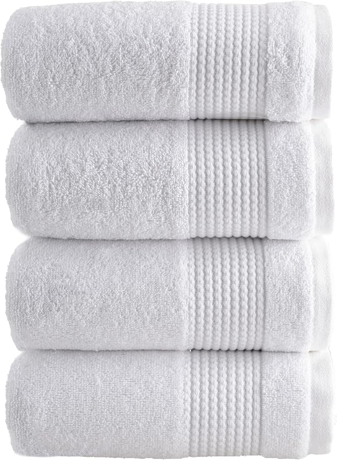 HALLEY Turkish Cotton Towels Hand Towels Super Soft Highly Absorbent 100% by HALLEY-TurkishCottonTowels