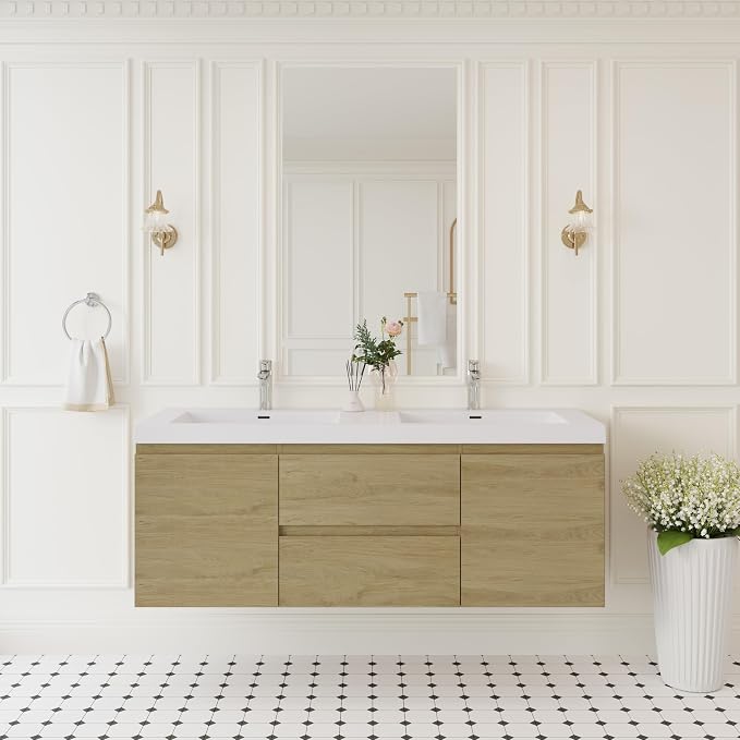 60" Floating Bathroom Vanity - Image 4