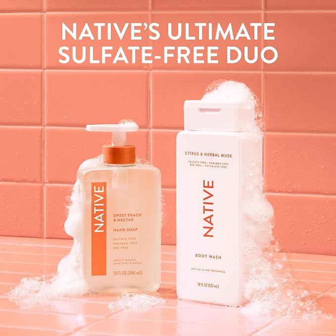 Native Sulfate Free Body Wash Contains Naturally Derived Ingredients | - Image 9