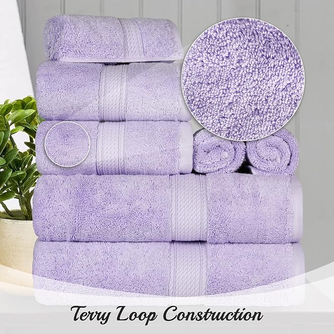 BLUENILEMILLS Madison Egyptian Cotton Towels, Towel Set - Image 8
