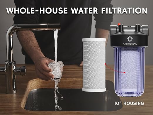 Airthereal Whole House Water Filter Housing, Pre-Filtration System - Image 8
