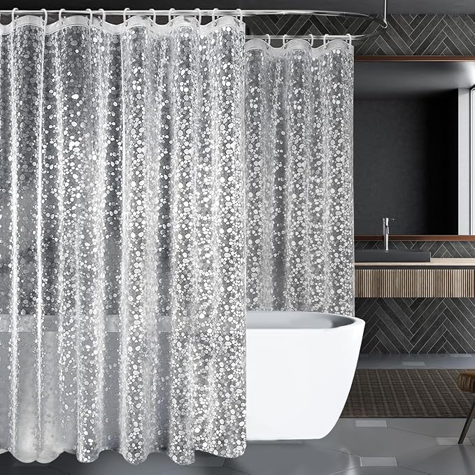 zokyer Clawfoot Tub Shower Curtain Wrap Around 108x72 Inch Extra Wide Oval Claw by Zokyer