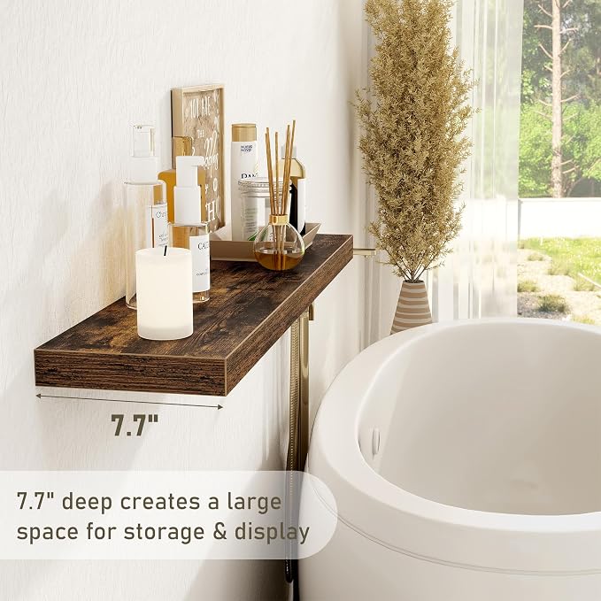 Floating Shelves Wall Shelf 40 Inch, 8 Inch Deep Floating Shelf - Image 4