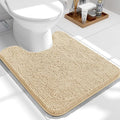 OLANLY Toilet Rugs U-Shaped 24x20, Extra Soft Absorbent Chenille Contour by OLANLY