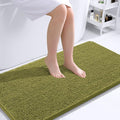 OLANLY Bathroom Rugs 44x24, Extra Soft Absorbent Chenille Bath Rugs, Rubber by OLANLY
