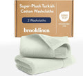 Brooklinen Super-Plush Turkish Cotton Washcloths by Brooklinen