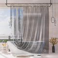 AmazerBath Shower Curtain Liner, 100% EVA Luxury Soft Clear Grey Heavy Duty by AmazerBath