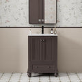 eclife 24" Bathroom Vanity Sink Combo Vintage Style by eclife