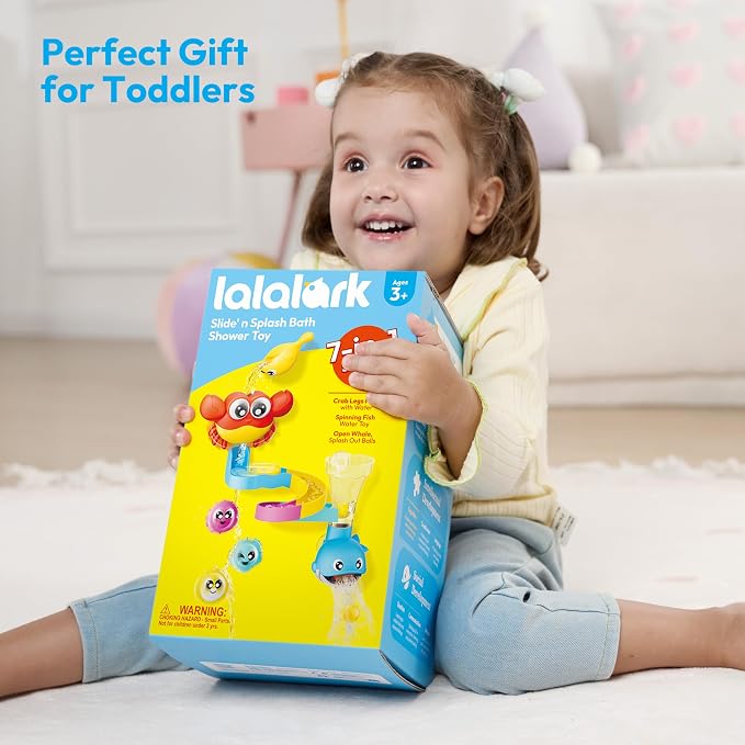 lalalark Bath Toys for Kids, 7-in-1 Shower Bathtub Toy - Image 8