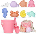 MarcZero 11Pcs Silicone Beach Toys, Modern Baby Beach Toys, Travel Friendly by EnjoyMakeSushiEasyAndFun