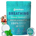 Shower Steamers Aromatherapy 15 Pack, Menthol & Eucalyptus Shower Bombs by CreateExtraordinaryEnjoyment