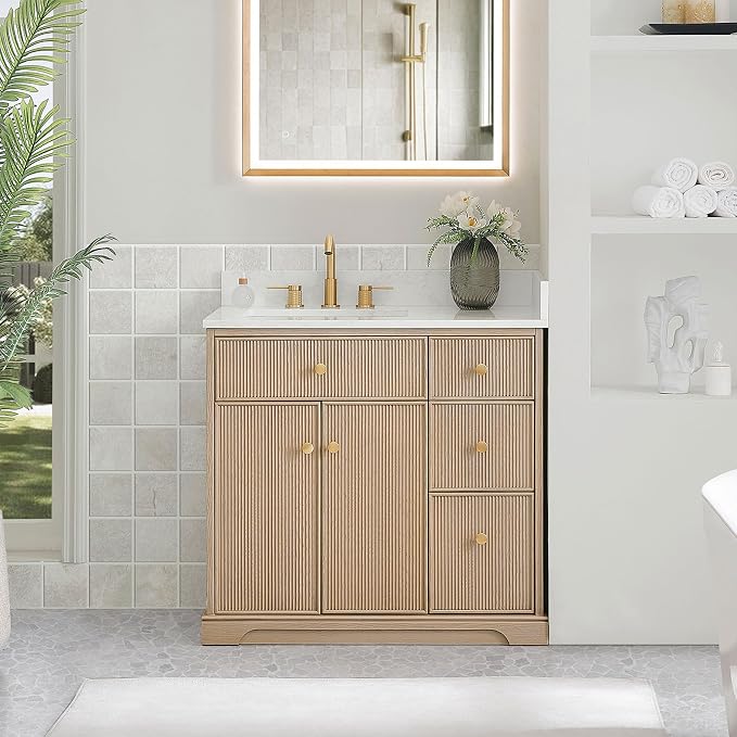 ALTAIR 36 Bathroom Vanity with Sink Mordern Freestanding Single Vanities by ALTAIR