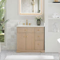 ALTAIR 36 Bathroom Vanity with Sink Mordern Freestanding Single Vanities by ALTAIR