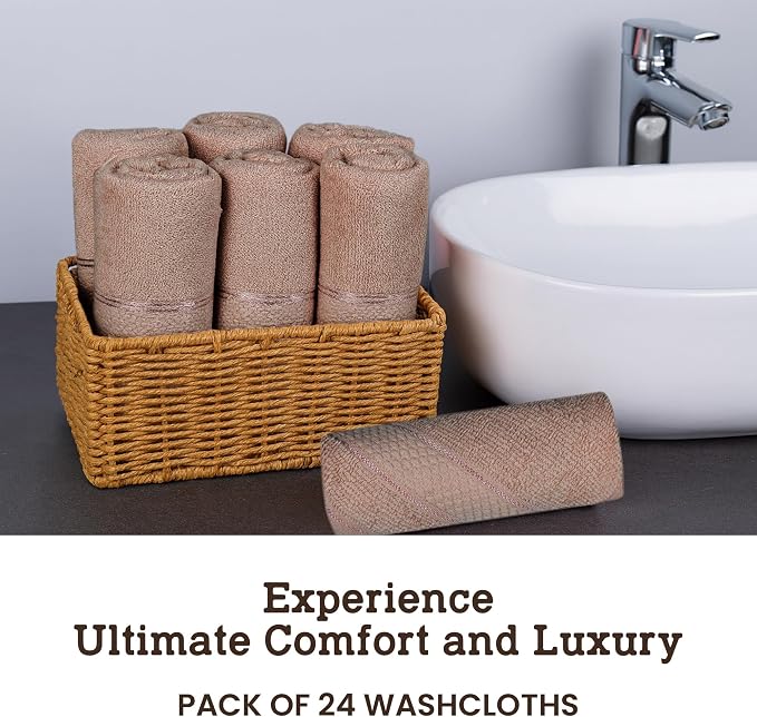Casa Lino Face Towels & Body Wash Cloths - Image 2