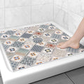 Square Shower Mat Non Slip: 31x31 Inch Extra Large Shower Floor Mat by Unknown