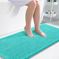 OLANLY Bathroom Rugs 47x24, Extra Soft Absorbent Chenille Bath Rugs, Rubber by OLANLY