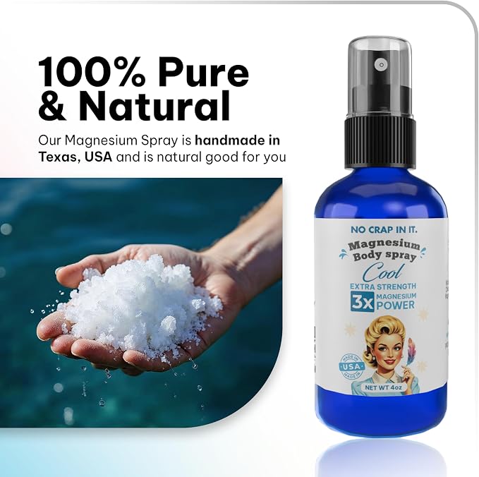 No Crap In It Magnesium Spray, Triple Action!- Your Way to Wellness | Immediate - Image 5