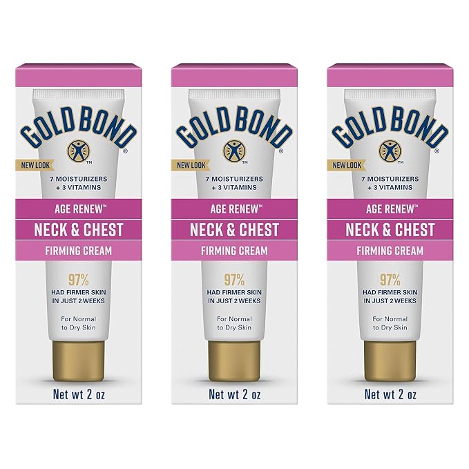 Gold Bond Age Renew Neck & Chest Firming Age Renew Cream, 2 oz., Clinically by GoldBond